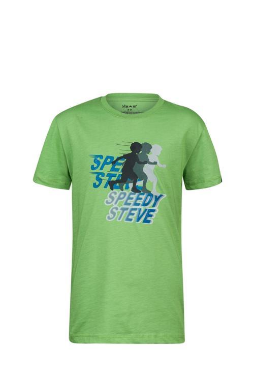 Aja Çocuk Baskılı T-Shirt Yeşil 210