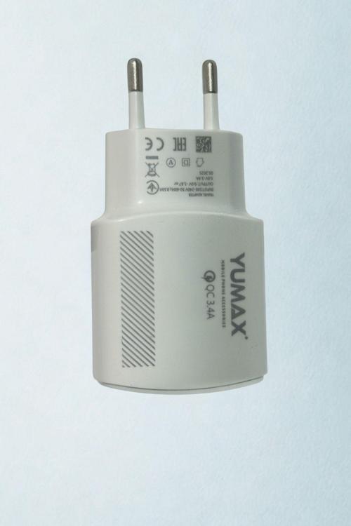 18W Hızlı Şarj Adaptör | 3.4A Usb Çıkış | Quick Charge Destekli | Tüm Telefonlarla Uyumlu