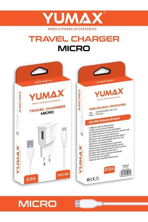 Micro Usb Uyumlu 2.2 Amper Micro Şarj Cihazı Şarj Aleti S6 Micro