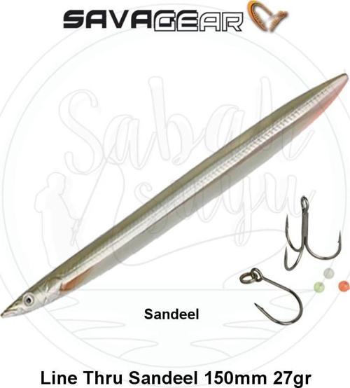 3D Line Thru Sandeel 150mm 27g 01 Sandeel