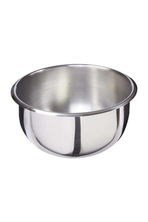 25 cm Paslanmaz Çelik Oval Taban Çırpma Kabı – Mayonez & Karıştırma Tenceresi