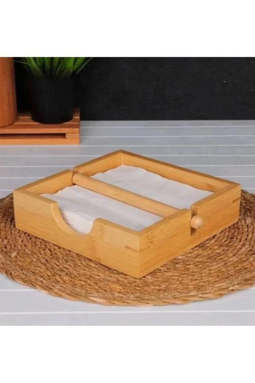 Kare bambu peçetelik pinterest tasarım peçetelik ahşap paçetelik