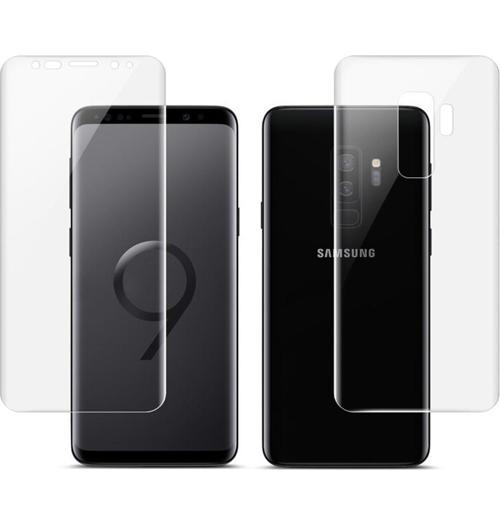 Samsung Galaxy S9 Plus ile Uyumlu Ön Arka Koruma Full Body Jelatin