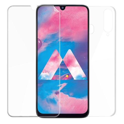Samsung Galaxy M30 ile Uyumlu Ön Arka Koruma Full Body Jelatin