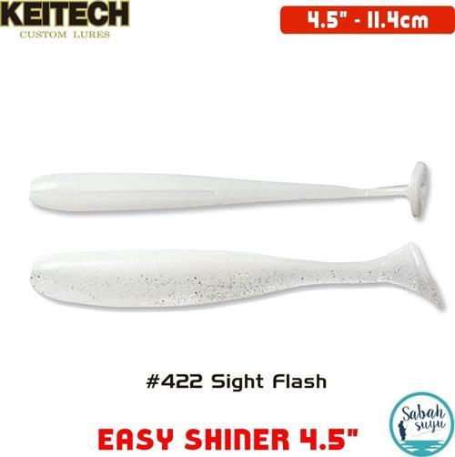 Easy Shiner 11.4cm (4.5") #422 Sight Flash Silikon Balık