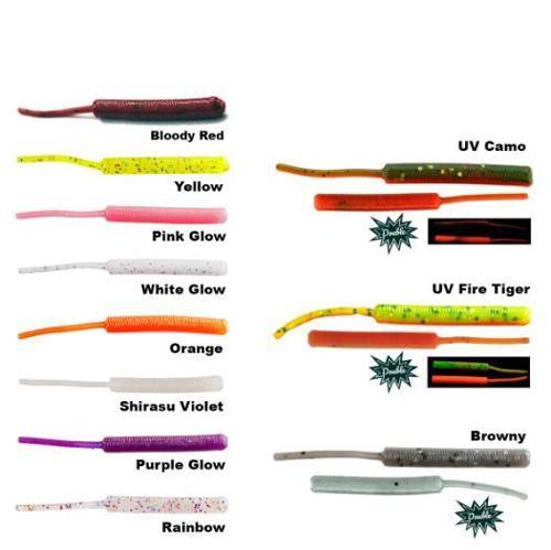 Baby Worm Kokulu Lrf Silikon Yemi Pink Orange