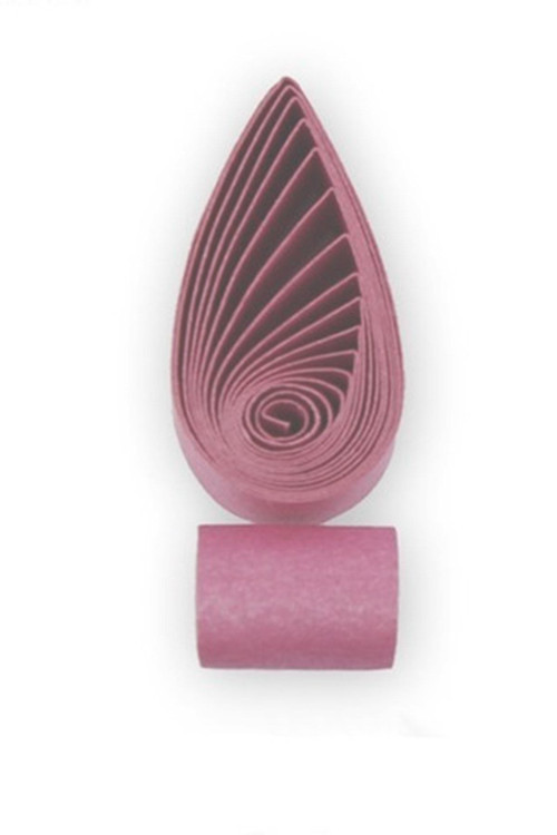 5Mm Sedefli Pembe Renk Kağıdı Seti - 50 Adetli