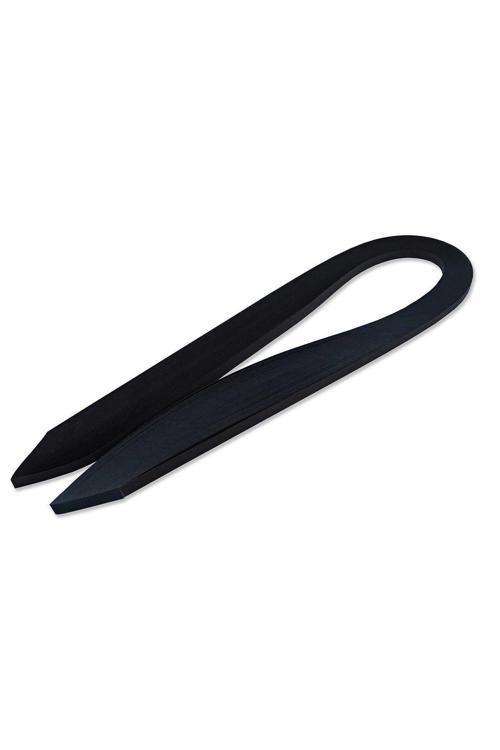 Siyah Renk 1Cm Kağıdı - Siyah Renk 1Cm X 50Cm 100'Lü