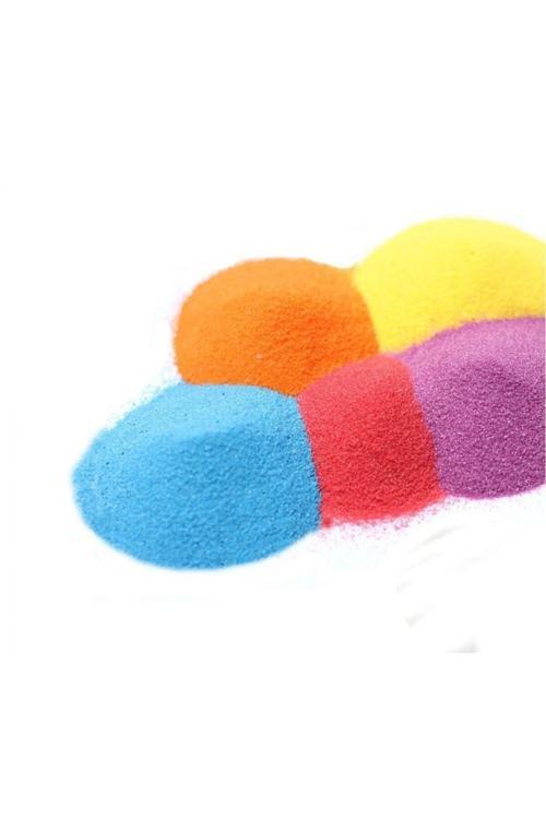 Yeşil Renk Seti Kum Boyama Kumu 500Gr Renk Seçenekli