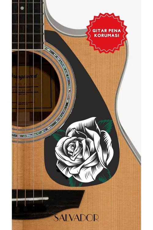 Pickguard Akustik Gitar Kendinden Yapışkanlı (Pena Korumalığı)