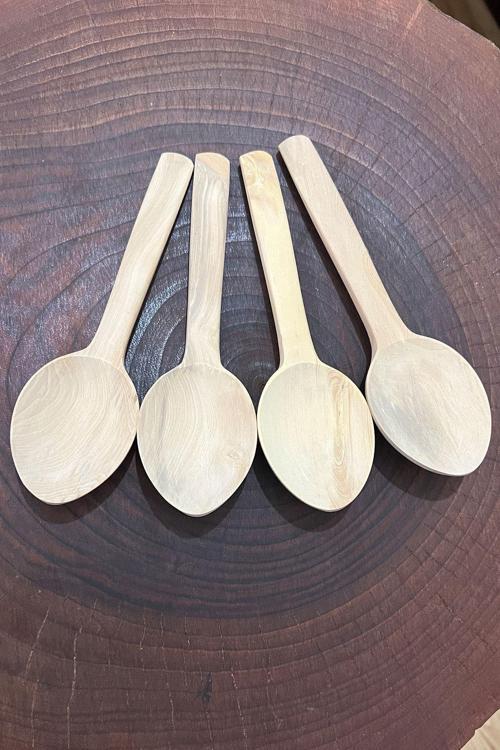 Şimşir Ağacından El Yapımı Ankara Oyun Kaşığı