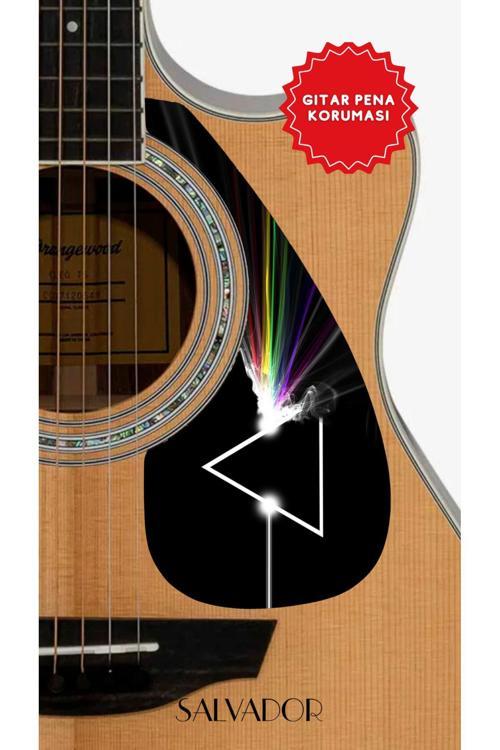 Pickguard Akustik Gitar Kendinden Yapışkanlı (Pena Korumalığı)