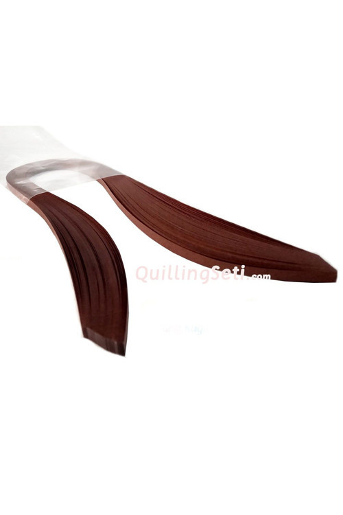 1Cm Kızılaçalan Renkli Quilling Kağıdı - 10Mm 50'Li