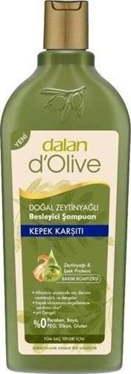 D'Olive Zeytinyağlı Kepek Karşıtı Şampuan 400 Ml