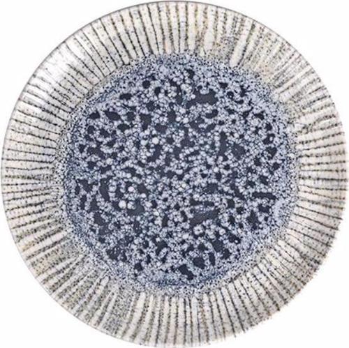 Iris Blue Düz Tabak 20cm