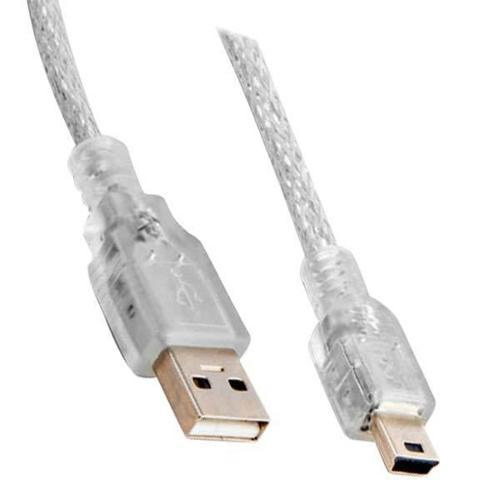 USB 2.0 ŞEFFAF MİNİ 5 PİN 3 METRE KABLO * S-LINK SL-UK53 (2818)