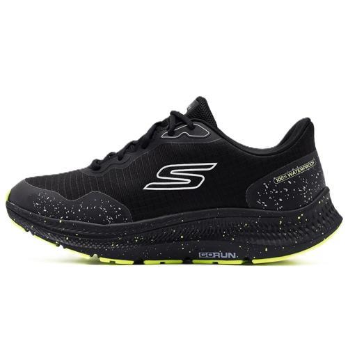 Go Run Consistent 2.0-Piedmont Waterproff Mens Running Shoes Su Geçirmez Nefes Alan Koşu Yürüyüş Ayakkabısı Siyah