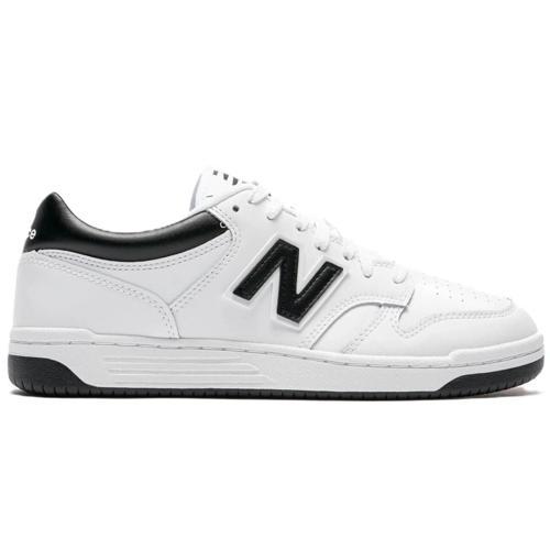 BB480 Leather Mens Sneaker White Hakiki Deri Unisex Günlük Spor Ayakkabı Beyaz