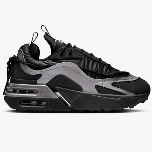 Air Max Furyosa Sneaker Black Platform Taban 4cm Kadın Günlük Spor Ayakkabı Siyah