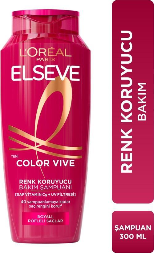 L'Oréal Paris Elseve Colorvive Renk Koruyucu Bakım Şampuanı 300 ml