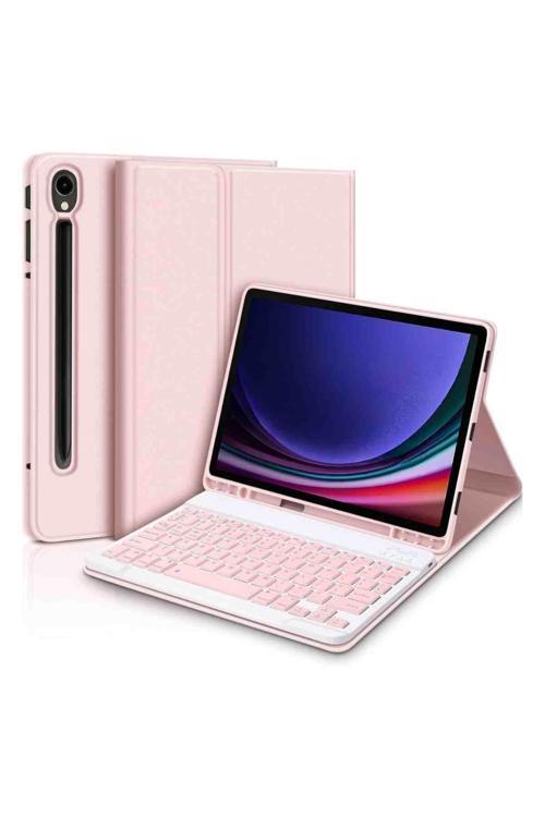 Galaxy Tab S9 / S9 FE Uyumlu 10.9" Klavyeli Tablet Kılıfı