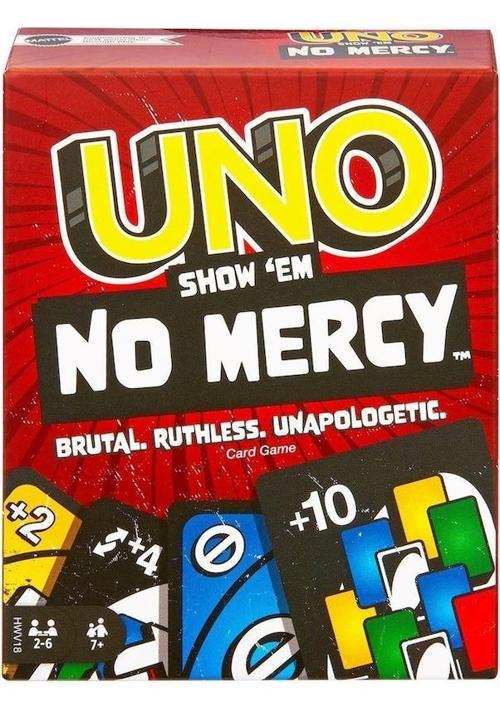 Uno No Mercy Kartlar HWV18 Lisanslı Ürün