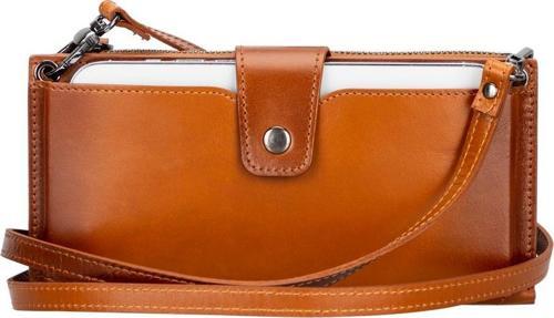 Lozan Strap 6.5 inch Uyumlu Deri Kartlıklı Kılıf RST2EF Taba