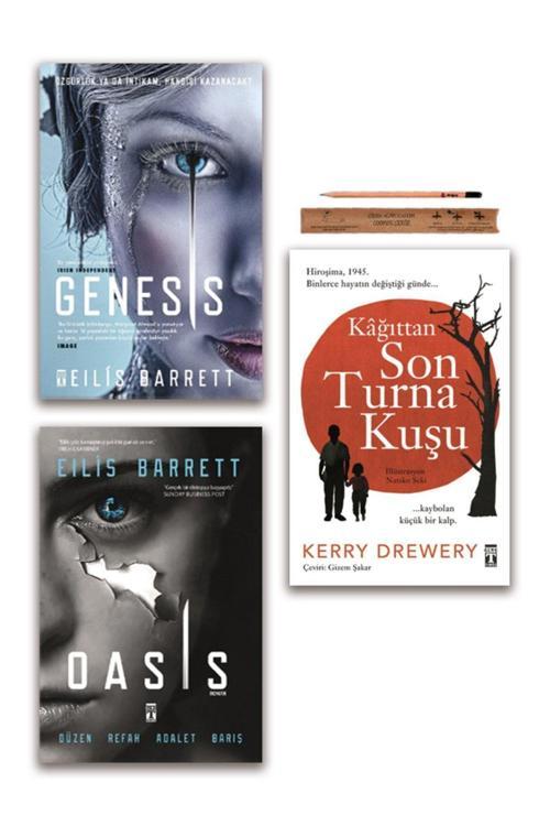 Genç Timaş Oasis - Genesis - Kağıttan Son Turna Kuşu Roman Set 3 Kitap