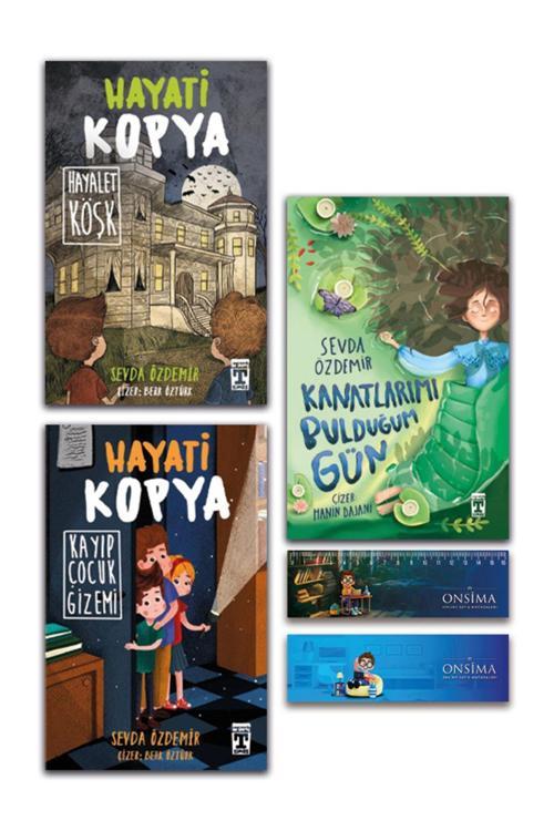 Genç Timaş Kanatlarımı Bulduğum Gün - Hayati Kopya - Hayalet Köşk - Kayıp Çocuk Gizemi Set 3 Kitap