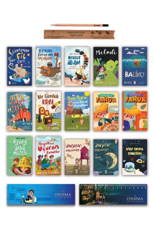 Timaş Çocuk 2. 3. Sınıf Hikaye Okuma Kitapları Seti 15 Kitap - Mert Arık - Anıl Basılı - Faruk Serisi Set 1