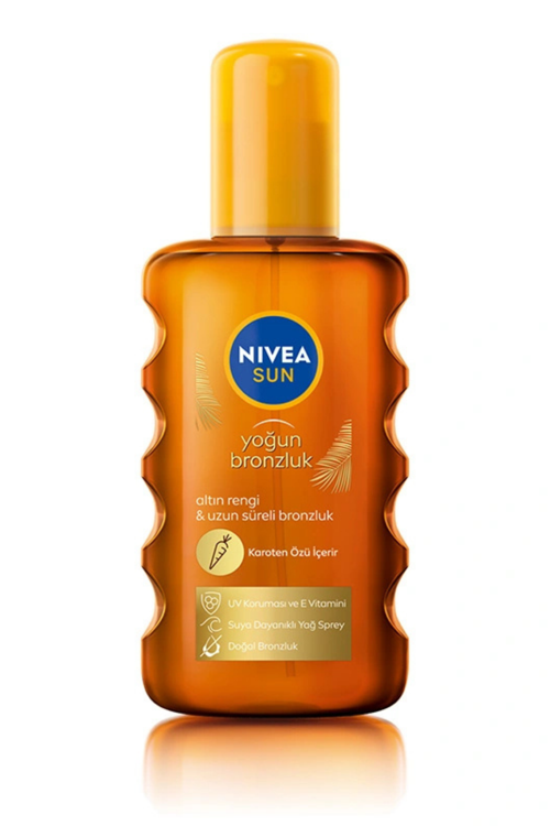 Sun SPF6 Karoten Özlü Yoğun Bronzlaştırıcı Güneş Yağı Sprey 200 ml
