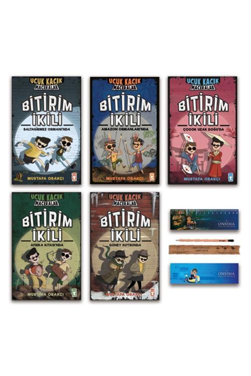 Timaş Çocuk Bitirim İkili Serisi Set 5 Kitap Mustafa Orakçı Mustafa Orakçı