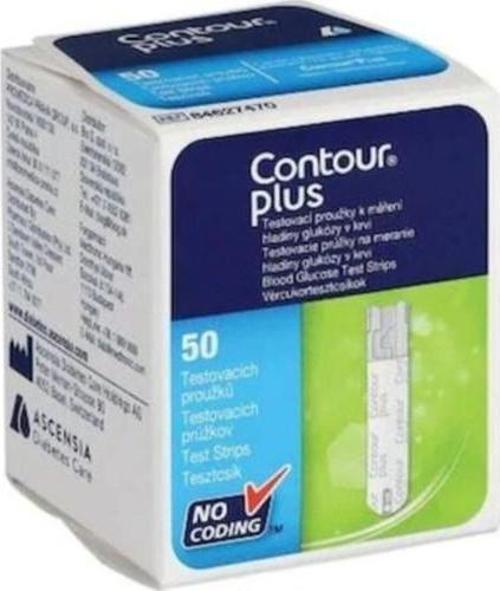Contour Plus Test Stribi 50'li