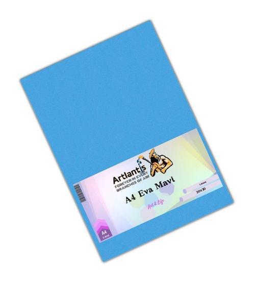 Mavi Eva A4 20x30 5 Adet Artlantis Eva 20*30