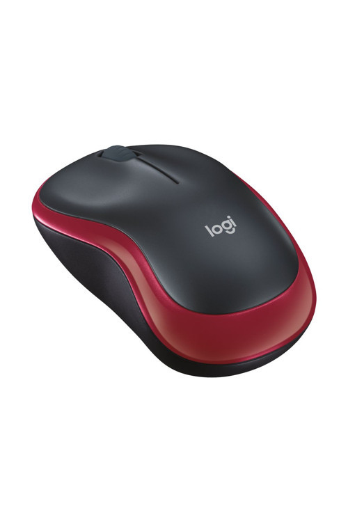 M185 USB Alıcılı Kompakt Kablosuz Mouse - Kırmızı