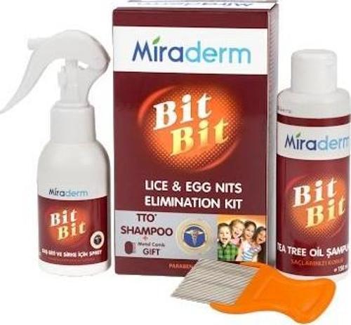 Set Bit Bit Saç Spreyi + Şampuanı + Çelik Tarak