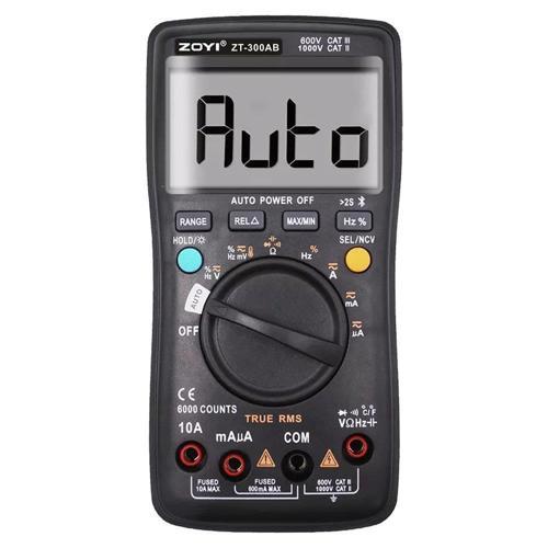 Zoyi ZT-300AB Bluetooth Ölçü Aleti Multumetre Ac Dc Akım Ölçer