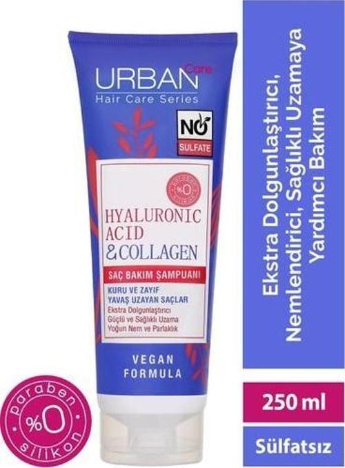 Hyaluronic Acid & Collagen Saç Bakım Şampuanı 250 Ml