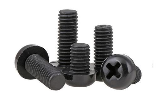 M5 X15Mm Plastik Civata Vida Siyah X 5  Adet  (rf003)