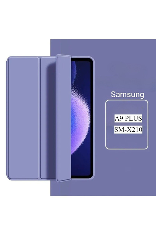 Samsung Galaxy Tab A9 Plus Sm-x210 11 Inç Tablet Uyumlu Standlı Akıllı Kılıf Smart Cover