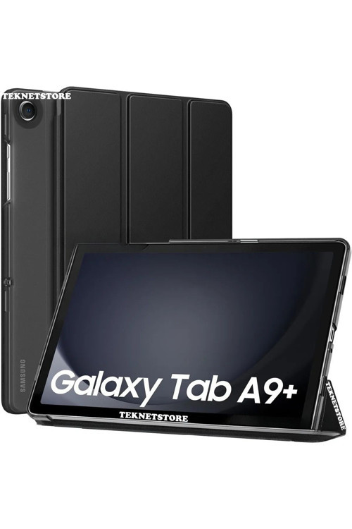 Samsung Galaxy Tab A9 Plus Sm-x210 11 Inç Tablet Uyumlu Standlı Akıllı Kılıf Smart Cover