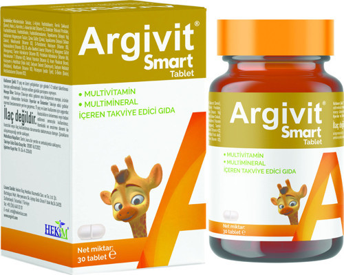 Smart Tablet 30 Tablet Fosfatidilserin Kolin L-Arginin Multivitamin ve Multimineral