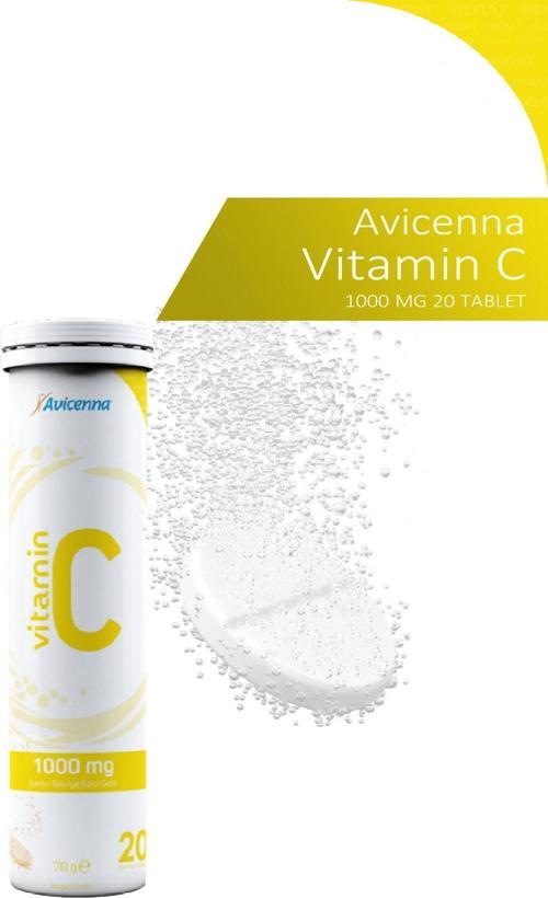C Vitamini 1000 Mg 20 Efervesan Tablet