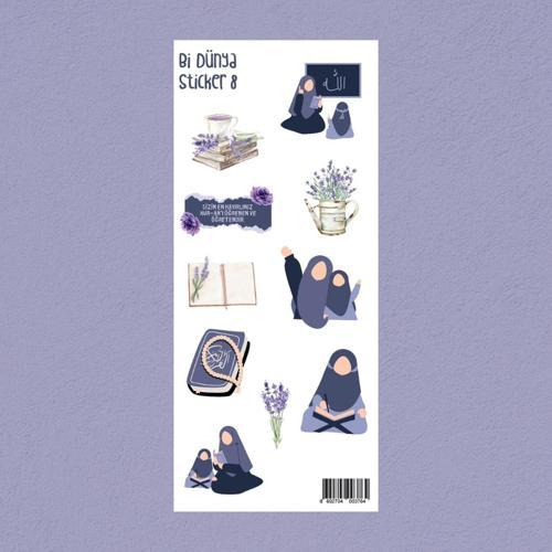 M8 - Kuran Kursu Hocası - İslami Sticker Paketi