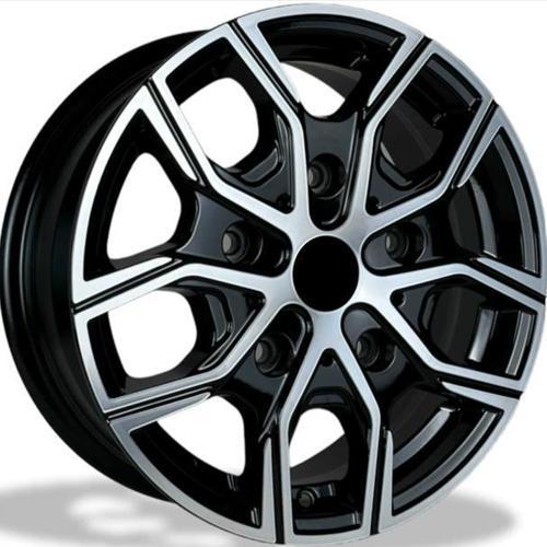 -E286-01 8.0x18" -5x120 ET45 65.1 Black Polished Jant (4 Adet)