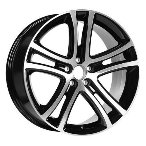 -S1035-05 7.5x17" -5x100 ET35 73.1 Depp Black Diamond Gloss Jant (4 Adet)