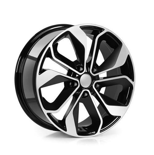 -W7502-01 6.5x15" -4x100 ET35 67,1 Deep Black Diamond Gloss Jant (4 Adet)