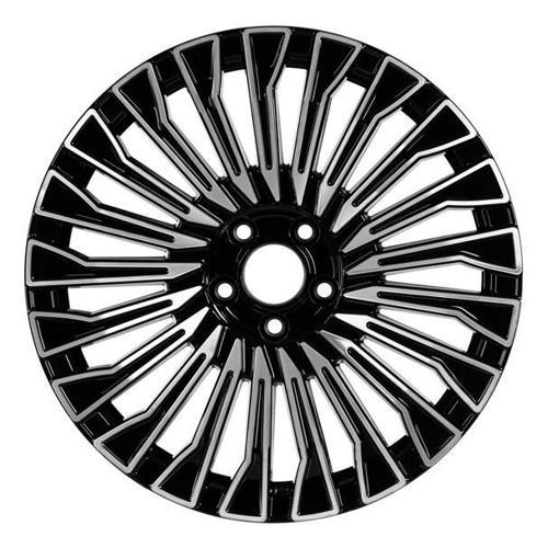 -S1020-01 8.5x19" -5x112 ET38 66.6 Deep Black Diamond Gloss Jant (4 Adet)