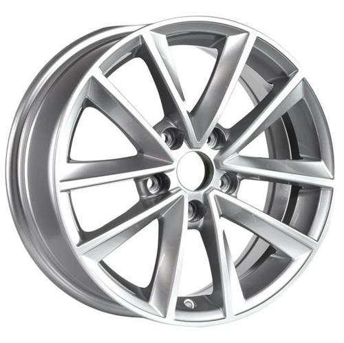 -S1009-02 7.0x16" -5x114.3 ET35 66.1 Silver Gloss Jant (4 Adet)