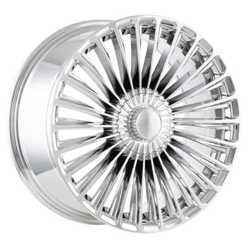 -1866-02 9.5x19" -5x112 ET45 66,6 Vaccum Chrome Jant (4 Adet)